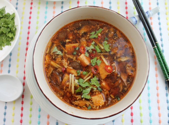 Chicken Hot & Sour Soup