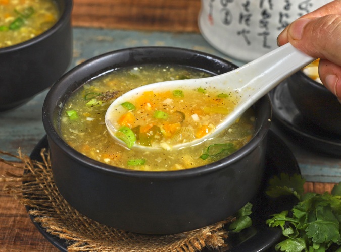 Veg Sweet Corn Soup