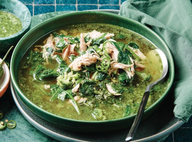 Chicken Coriander Soup